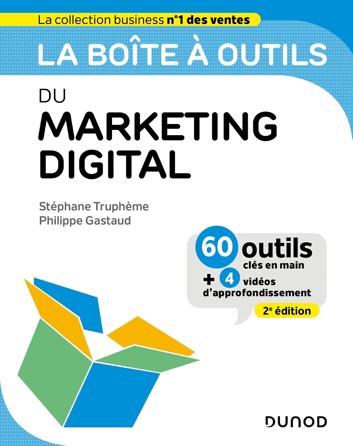 Couverture de La boîte à outils du Marketing digital