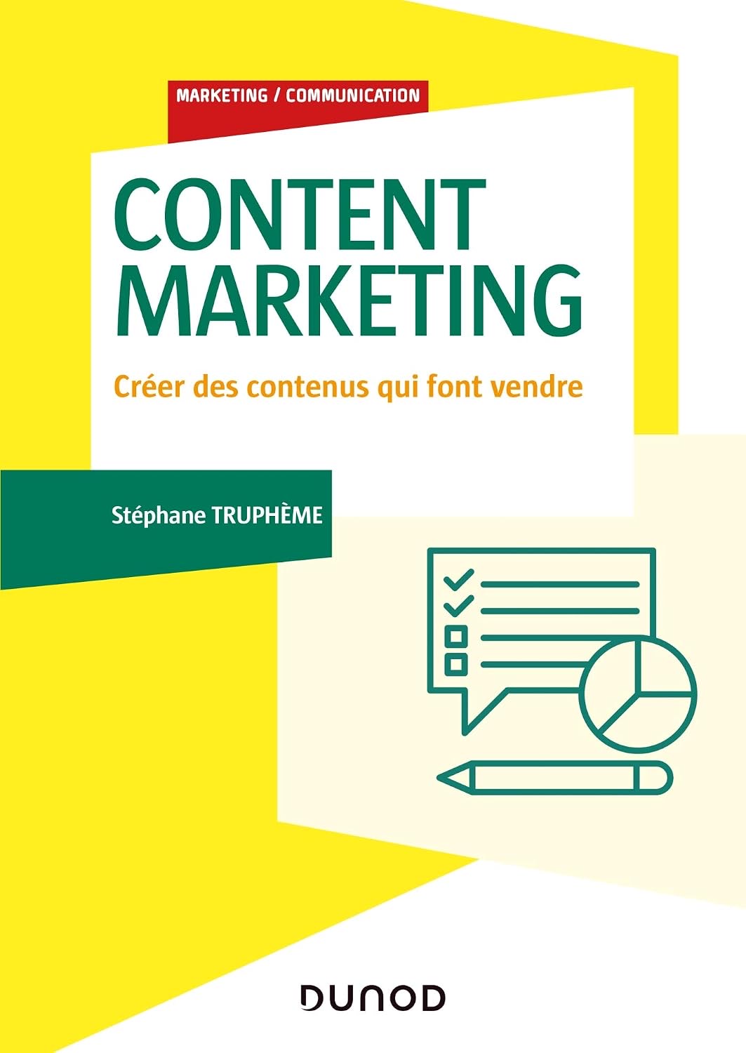 Couverture de Content Marketing, créer des contenus qui font vendre